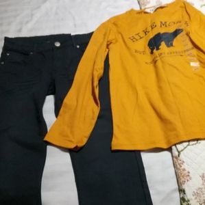 Boys shirt and top